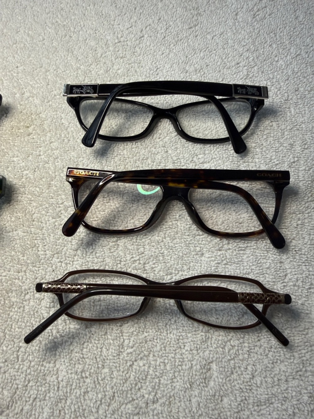 6 pair of COACH Eyeglasses/Sunglasses designer FRAMES ONLY - Picture 5 of 16